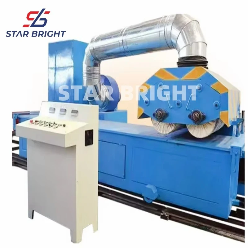 Sectional Aluminum Trim Buff Polishing Machine factory